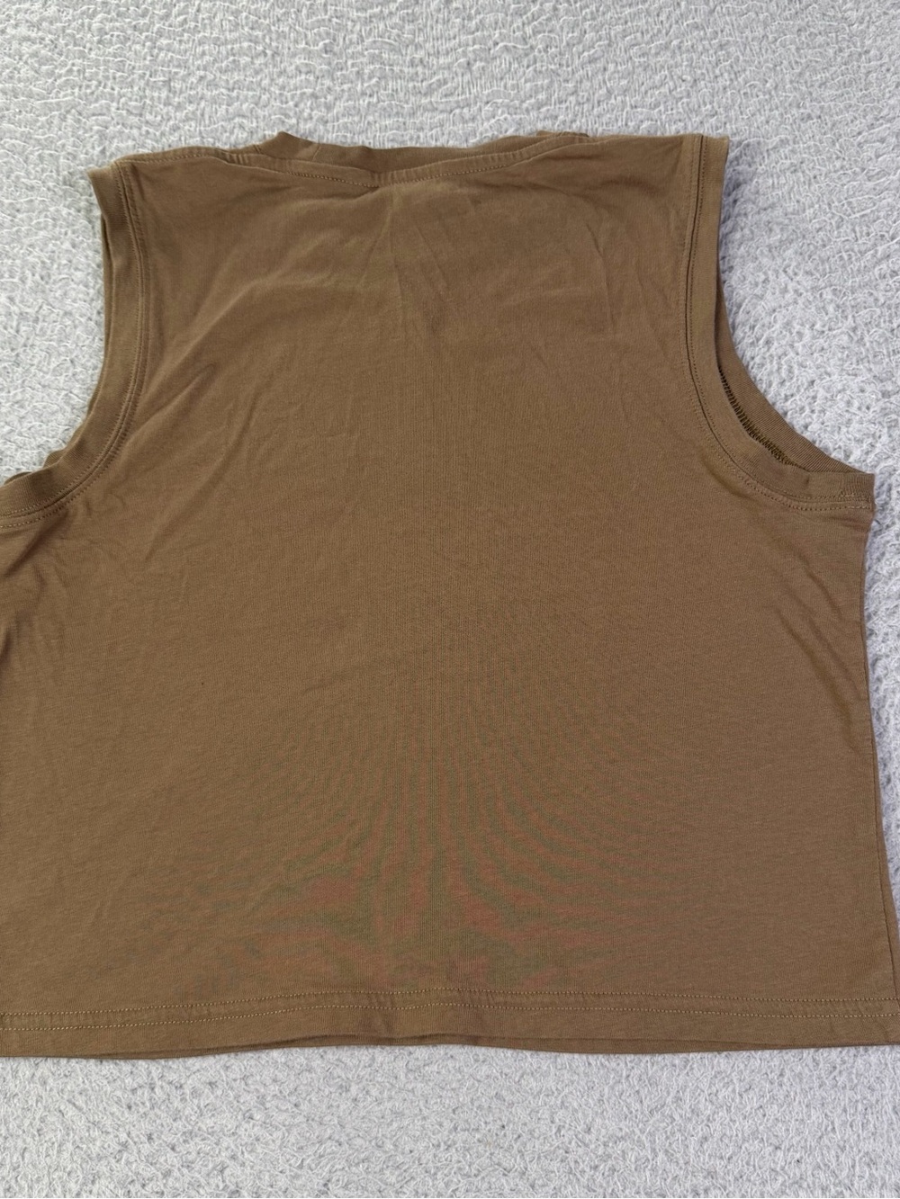Athleta Tank Top Womens XS Brown Sleeveless Waist Length Athletic Yoga Gym - Picture 2 of 5